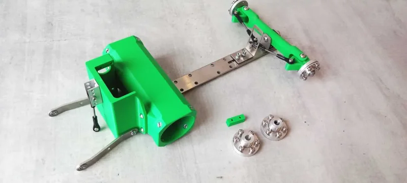 RC Umbausatz V3 incl. Heckkraftheber & Lenkachse Bruder Modelle 1:16